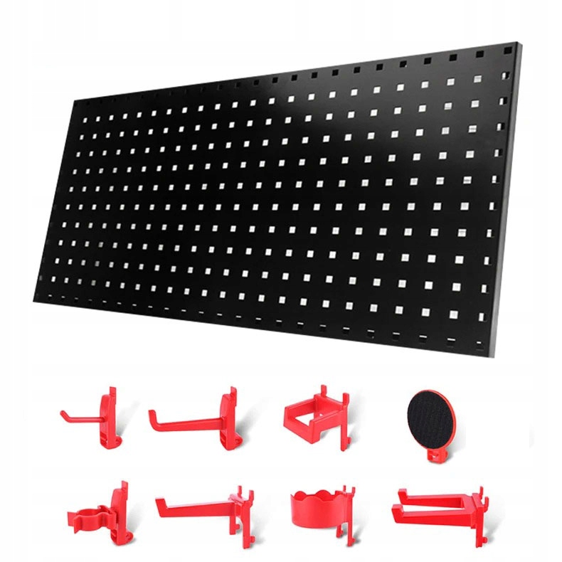 Zestaw 8 Sztuk Wieszaków Akcesoriów Do Tablicy Warsztatowej Narzędziowej - obrazek 5