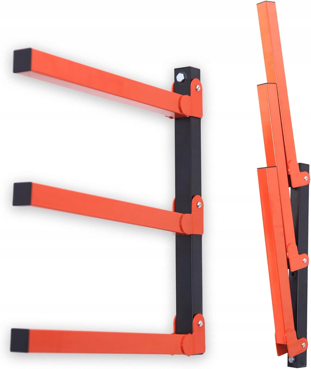 Wieszak Stolarski Uchwyt Regał Na Drewno Organizer Długich Przedmiotów 2szt - obrazek 4