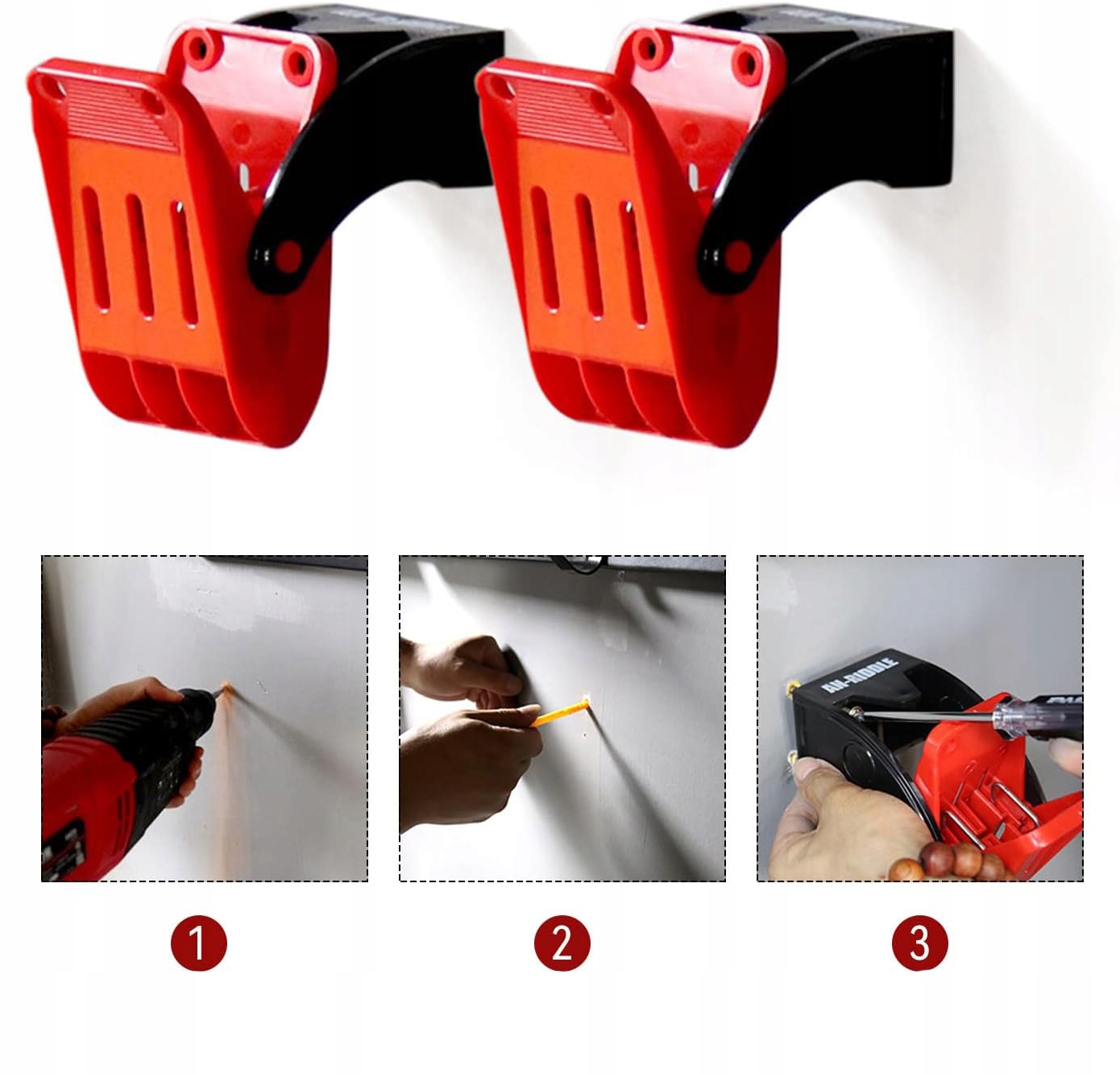 Zestaw Klipsów do Czyszczenia, Suszenia, Przechowywania Mat i Dywaników - obrazek 3