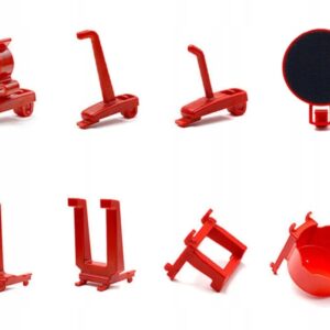 Zestaw 8 Sztuk Wieszaków Akcesoriów Do Tablicy Warsztatowej Narzędziowej