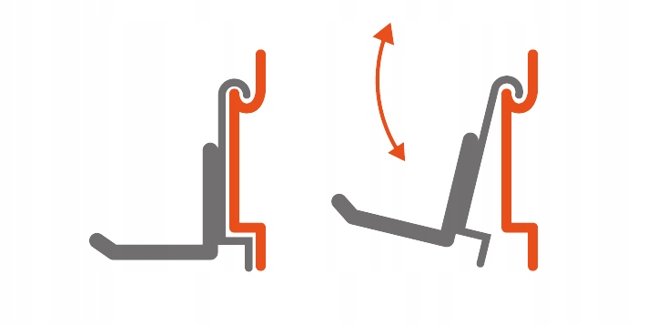 Modułowa Półka Na Szynie Na Ścianę Solidny Organizer Warsztatowy Garażowy - obrazek 8