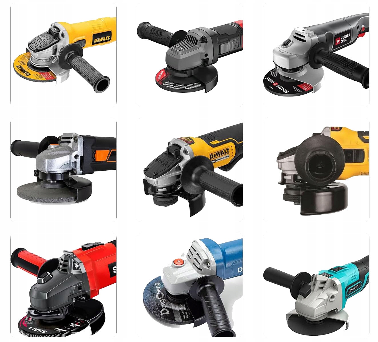 Uchwyt Na Szlifierkę Kątową Podwójny Solidny Wieszak Ścienny Warsztat Mocny - obrazek 5