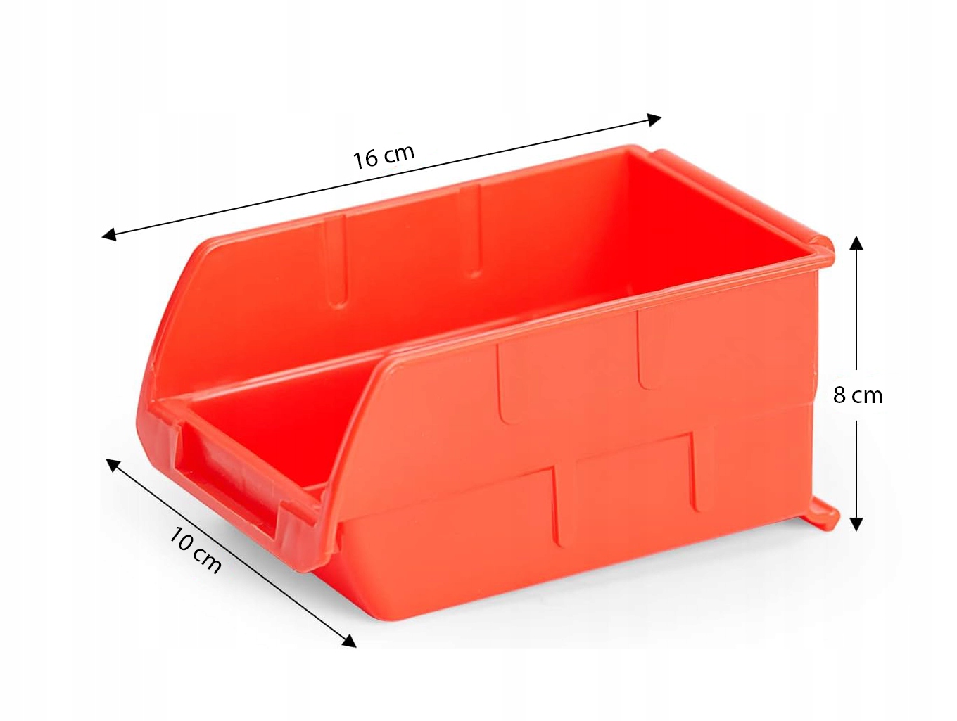 Modułowy Zestaw Pojemników Kuwet Warsztatowych Magazynowych na Szynach - obrazek 3