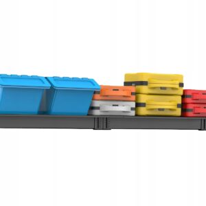 Modułowa Półka Na Szynie Na Ścianę Solidny Organizer Warsztatowy Garażowy