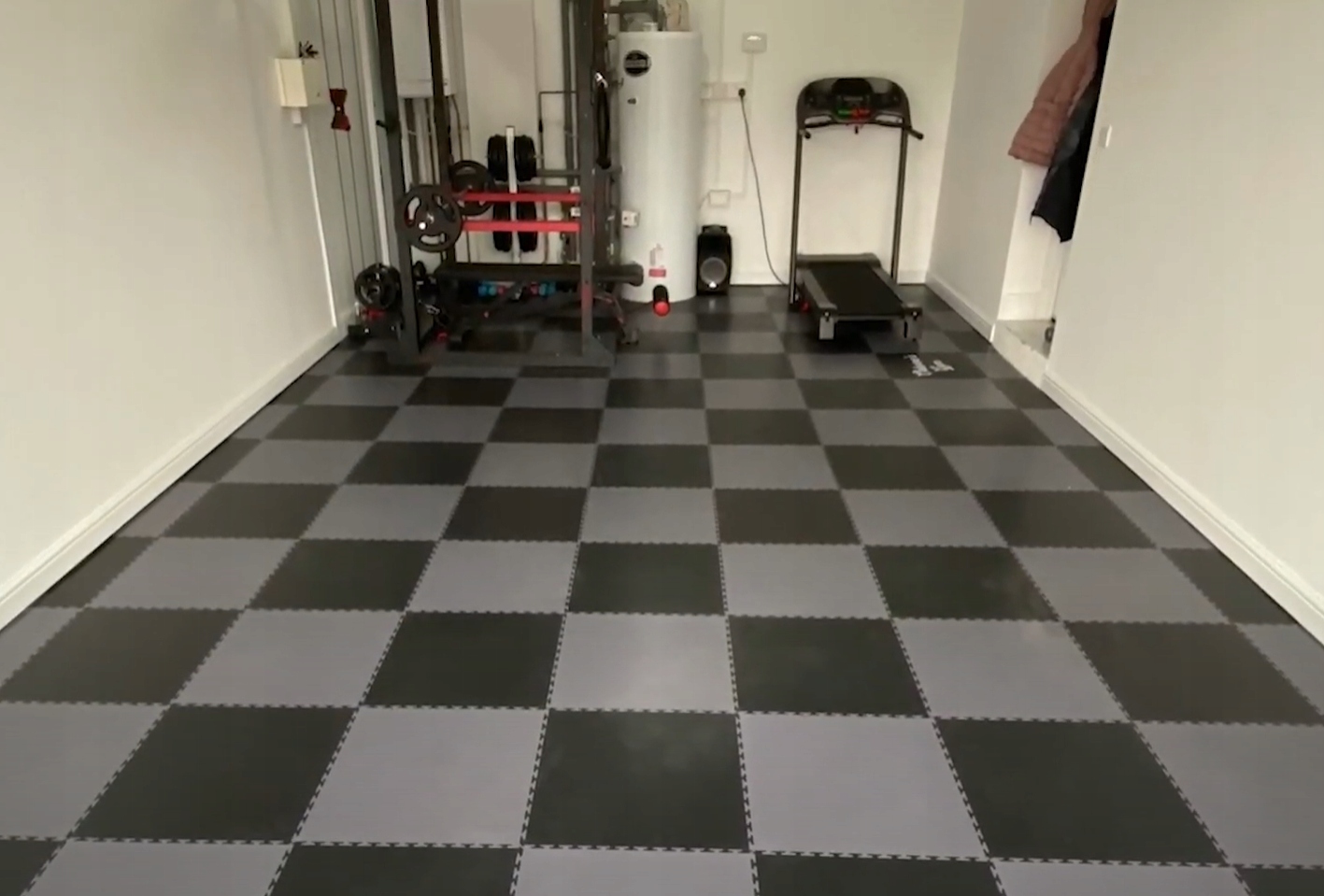 Podłoga Modułowa PVC Płytki Puzzle 50x50 Garaż Posadzka Warsztat Magazyn - obrazek 6