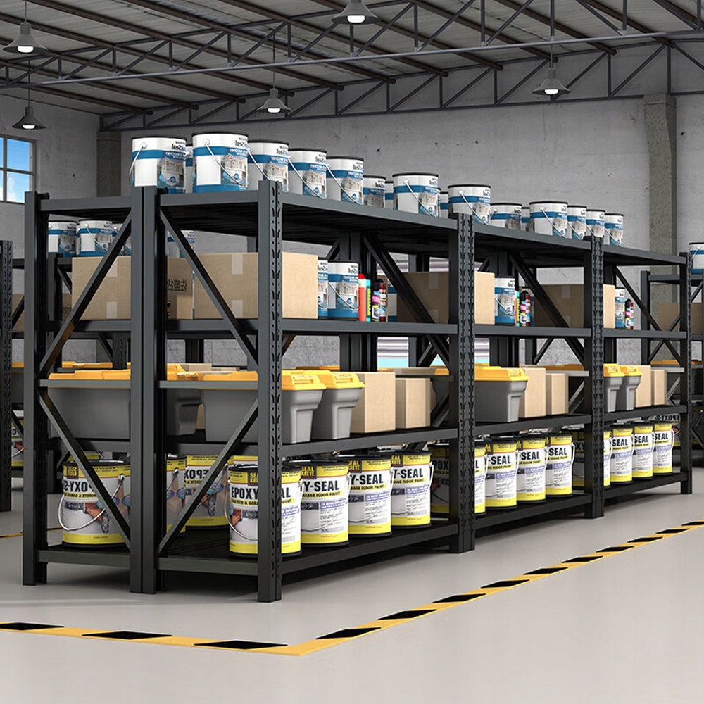 Regał Dostawny Magazynowy Metalowy 200x120x50 400kg NaPółkę Garaż Warsztat - obrazek 2