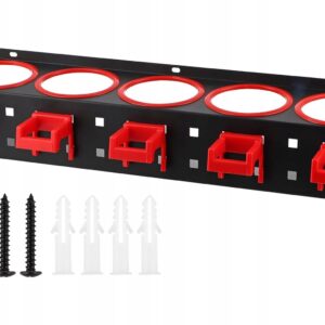 Wieszak Warsztatowy Uchwyt Ścienny Na Butelki Spraye Opryskiwacze Puszki