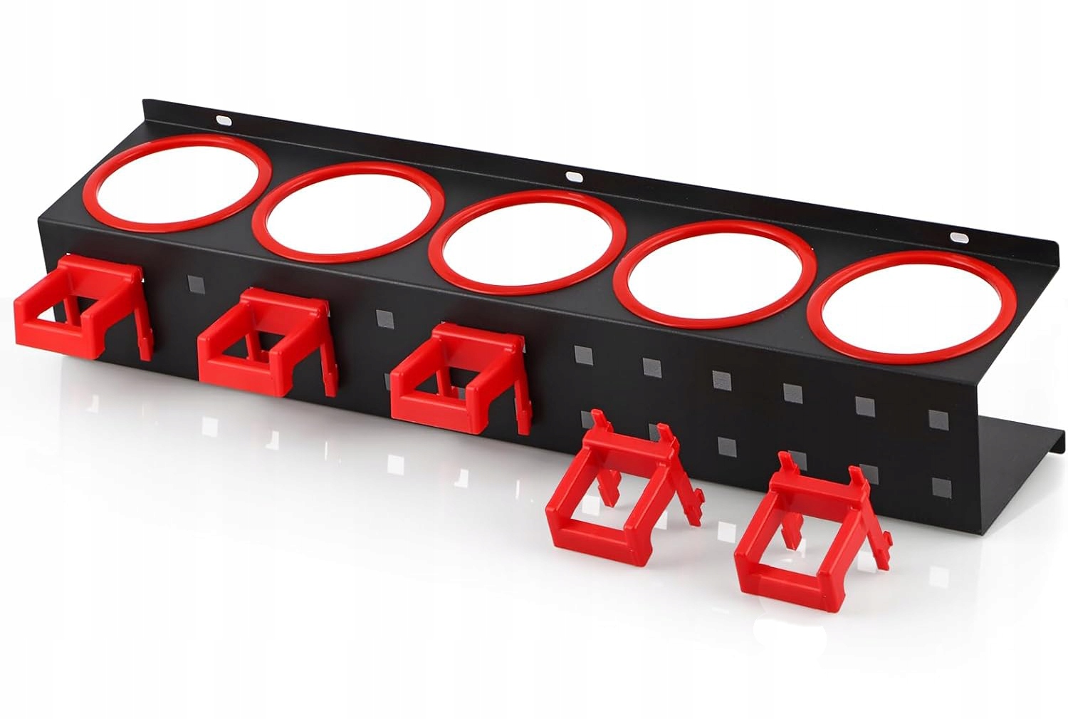 Wieszak Warsztatowy Uchwyt Ścienny Na Butelki Spraye Opryskiwacze Puszki - obrazek 2