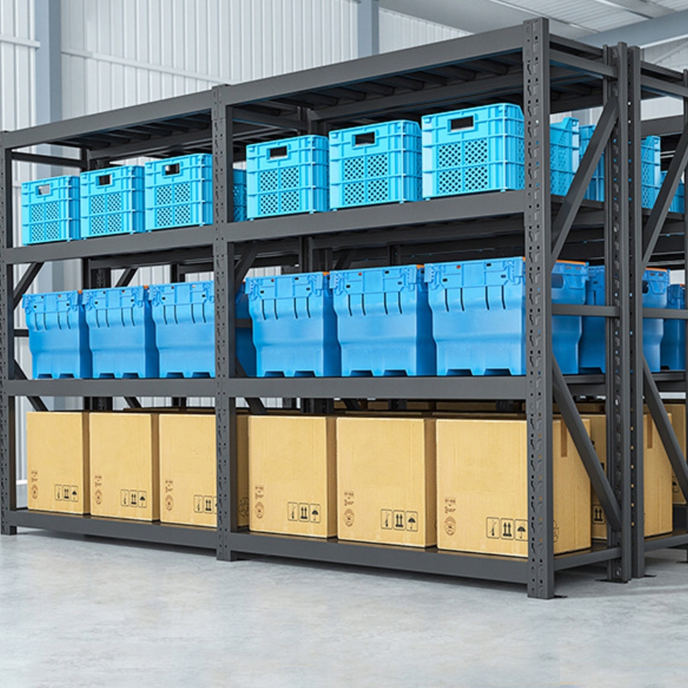 Regał Dostawny Magazynowy Metalowy 200x120x50 400kg NaPółkę Garaż Warsztat - obrazek 3