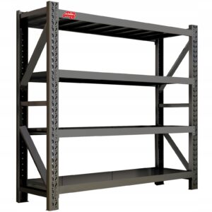 Regał Magazynowy Metalowy Solidny 200x120x50cm 400kg NaPółkę Garaż Warsztat