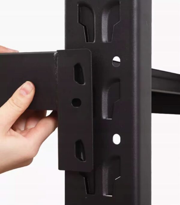 Regał Magazynowy Metalowy Solidny 200x120x50cm 400kg NaPółkę Garaż Warsztat - obrazek 5