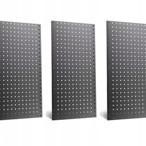 3 szt. Tablica Warsztatowa Narzędziowa Metalowa Organizer 900x450mm Garaż